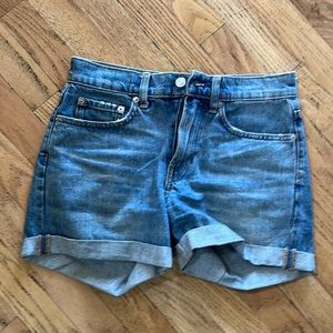 Everlane denim shorts